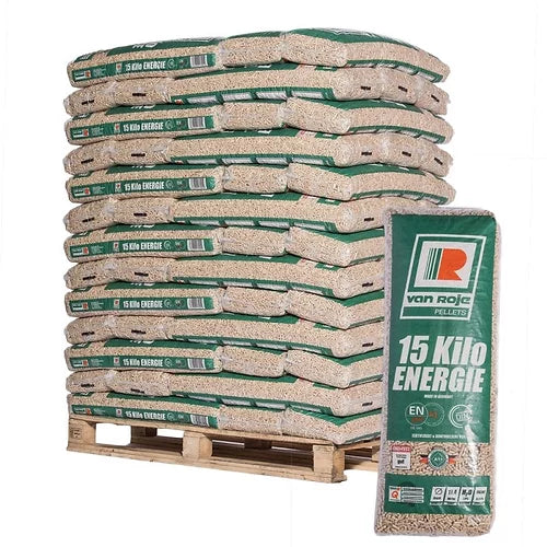 Granulés Van Roje – Palette de 65 sacs de 15 kg